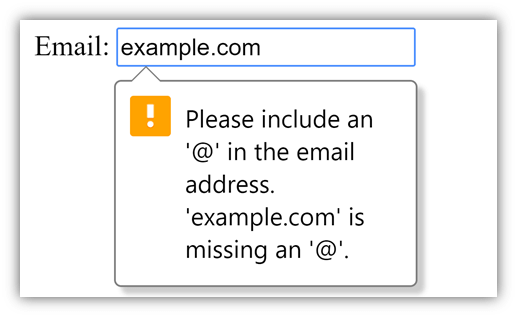 HTML 5 电子邮件字段控制