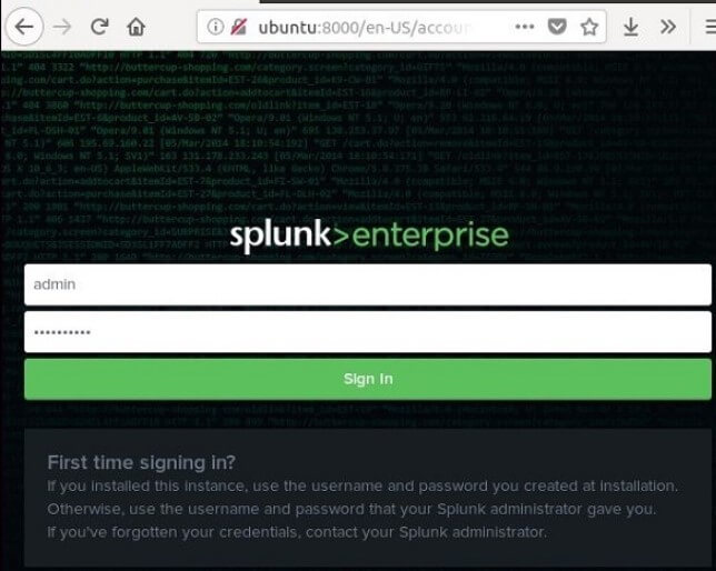 Splunk 环境