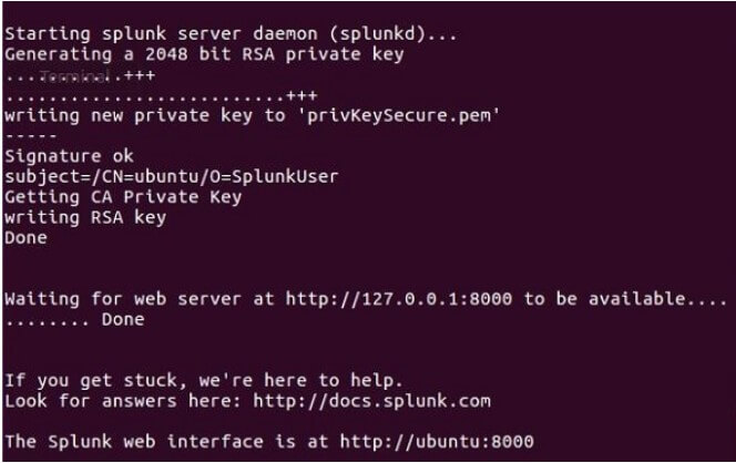 Splunk 环境