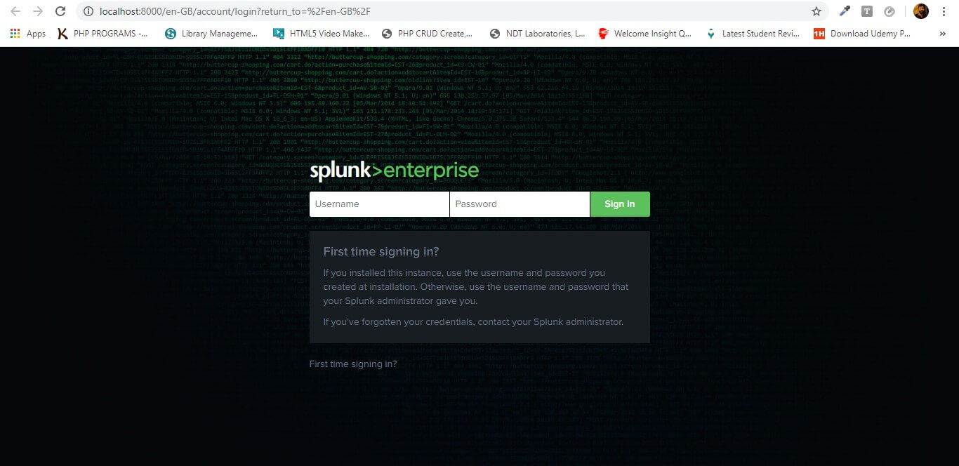 Splunk 环境